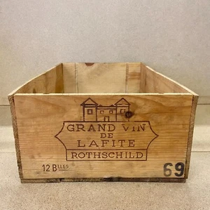 Weinkiste 12er Kiste Bordeaux Pauillac "Château Lafite Rothschild 1969" - Bild 1 von 4