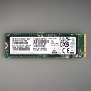 512GB Samsung MZ-VKW5120 SSD SM961 M.2 2280 NVMe MZVKW512HMJP-000H1 - Afbeelding 1 van 1