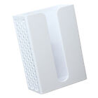  Boîte en tissus en plastique blanc porte-papier pratique distributeur facial