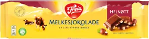 Freia Helnøtt Melkesjokolade 200 g - Chocolate noruego con nueces de avellana entera - Imagen 1 de 1