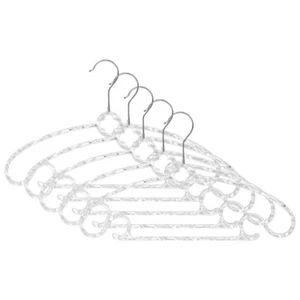 5 Pcs Hosenbügel Acryl Wäscheständer Haushaltskleiderbügel Langlebiger - Bild 1 von 12