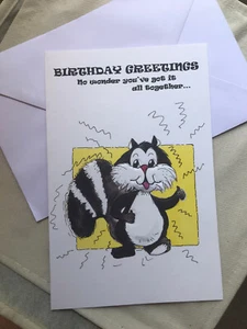 Flirty Cute Birthday Card Birthday Greetings Look At Your Beautiful equipment   - Picture 1 of 9