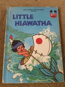 Vintage 1978 1st Edition Walt Disney's "Little Hiawatha" Hardcover Book - Picture 1 of 9