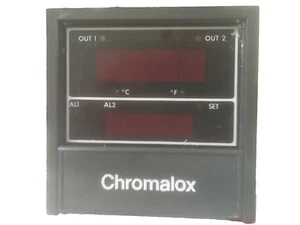 CHROMALOX 2001-40211 TEMPERATURE CONTROLLER PULLED FROM WORKING PANEL TEST GOOD - Picture 1 of 6