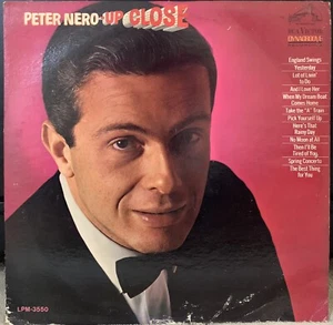Peter Nero – Up Close 1966 LP Vinyl Record Album RCA LPM-3350* - Picture 1 of 2