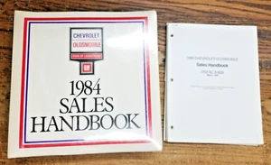 1984 Chevrolet Oldsmobile Sales Handbook - Dealer Catalog - HUGE - Bild 1 von 16