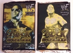 Vintage WWF Rock Solid 2 Packs New Sealed Collectible Trading Cards - Bild 1 von 7