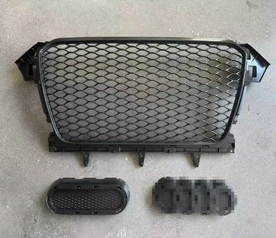 For 2013 2014 2015 Audi A4 Allroad RS style Front bumper black mesh Grill Grille - Image 1 of 3