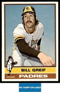 1976 O-Pee-Chee Bill Greif San Diego Padres #184 - Picture 1 of 2