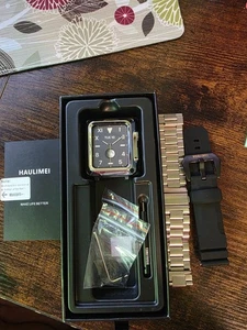 Hualimei Boîtier Métallique avec Bracelet pour Apple Watch 44mm - Photo 1 sur 3