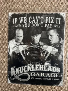 Lotto di tre tirapiedi - 4 insegne in metallo NUOVE (confezionate termoretraibili) - Foto 1 di 4