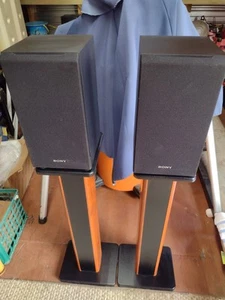 New Sony SSCS5 Bookshelf Speaker System (Pair) Black - 3-Way 3-Driver SS-CS5 - Picture 1 of 2