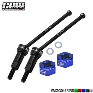 GPM Steel F/R CVD Axles & Alloy 7075 Wheel Hexes 1/18 Granite Grom Typhon Grom - Picture 1 of 12