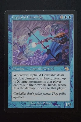 Magic The Gathering MTG CEPHALID CONSTABLE Judgment LP Lightly Played - Image 1 of 2