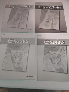 NEW Abeka 7th Grade Bible curriculum Exodus, Life Of Christ TESTS ANSWER KEYS - Picture 1 of 9