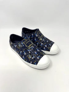 Disney Parks Native Kinder Schuhe 50th Anniversary Mickey Mouse Größe J1 Navy Blau - Bild 1 von 13