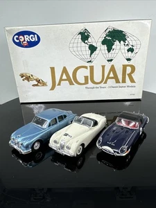 Corgi 97700 Jaguar Through The Years 3 Classic Jaguar Models 1/43 - Picture 1 of 19