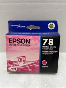 NEW GENUINE Epson 78 T0783 Magenta Ink for Artisan 50 Stylus 10/2012 - Picture 1 of 3