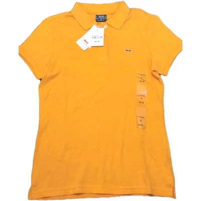 Y2K Le Tigre Womens Melon Orange Golf Polo Shirt Size Medium NEW - Image 1 of 4