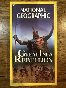 National Geographic - Great Inca Rebellion VHS 2007 Late Release New SEALED - Picture 1 of 6