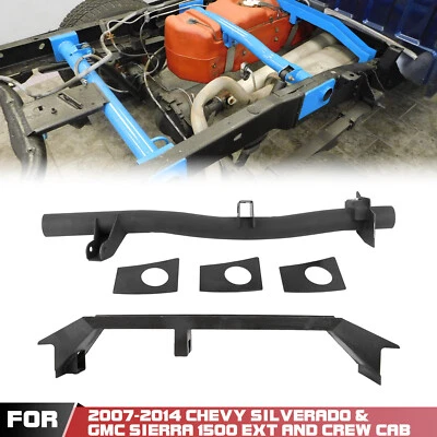 Tanque de combustible delantero y trasero travesaño para Silverado/Sierra 1500 07-2014 cabina extendida y doble Foto 1 de 4