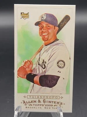 2009 Topps Allen & Ginter Mini #74 Matt Tuiasosopo - Seattle Mariners  Rookie - Image 1 of 2