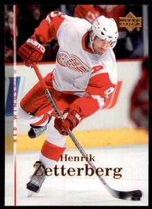 2007-08 Upper Deck Henrik Zetterberg Detroit Red Wings #5