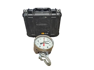 Chatillon Dinamometro Ametek Gru Sospesa Scala TD5 5000 X 50 Lb - Foto 1 di 12
