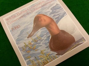 Sello canadiense de conservación de hábitat de vida silvestre 1986 P63 - Imagen 1 de 2