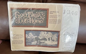 vintage The Creative Circle Kit #1346 Bless Our Home New 1989 - Picture 1 of 6