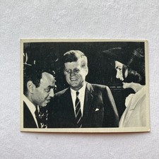 1964 Topps JFK John F. Kennedy #18 in a series of 77 Trading Card