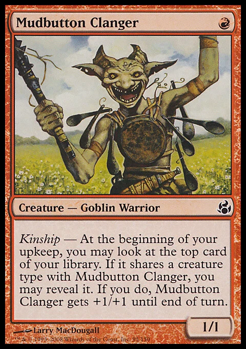 Magic the Gathering MTG Mudbutton Clanger (95) Morningtide   LP - Image 1 of 1