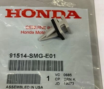 Clip de alerón genuino Honda 91514-SMG-E01 Foto 1 de 4