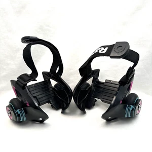 Pairs Razor Heel Wheels Skate - Pink Blue - Picture 1 of 9