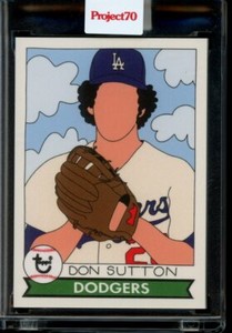 2021 Topps Project 70 Card #209 Don Sutton 1979 by Fucci