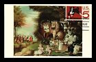 HUMANE TREATMENT OF ANIMALS FIRST DAY ISSUE PEACEABLE KINGDOM US MAXI CARD