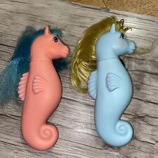 Lot 2 Mon Petit Poney My Little Pony G1 MLP Sea Ponies Splasher 1984 Hyppocampe