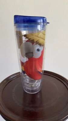 Margaritaville Travel Cup Blue Lid Its A State Of Mind 26oz Jimmy Buffet Parrot - Изображение 1 из 4