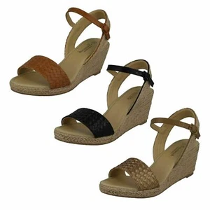 Sandalias de verano con tacón de cuña para dama F1R0887 de Savannah a la venta £15,00 - Imagen 1 de 17