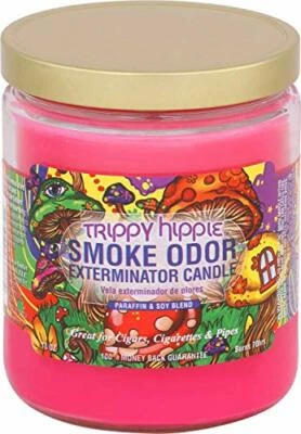 Smoke Odor Exterminator 13oz Jar Candle, Trippy Hippie (3-Candles) - Image 1 of 3