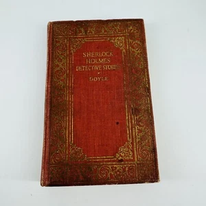 Sherlock Holmes Detective Stories By Doyle J.H. Sears & Co Red Hardcover - Imagen 1 de 6