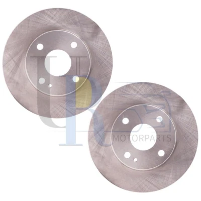 Ротор переднего дискового тормоза Dynamic Friction Company 2 шт. для Ford Escort 1991-1996 - Изображение 1 из 4