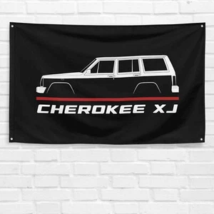 Bandera de regalo para Jeep Cherokee XJ 1983-2001 Car Enthusiast 3x5 ft - Imagen 1 de 1