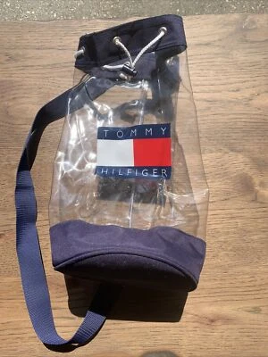 VTG tommy hilfiger towel bag Unisex Foto 1 de 4