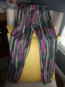 GAPFIT GIRL'S MULTICOLOR WORKOUT LEGGINGS SIZE XXL - Picture 1 of 3