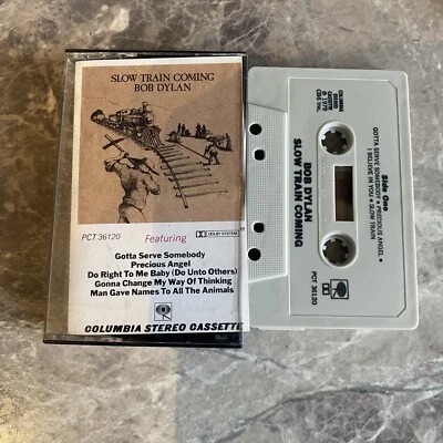 Slow Train Coming by Bob Dylan (Cassette,Aug-1979, Columbia) (US VERSION) Import - Image 1 of 3