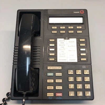 Lucent 8410DR Digital Corded Office Telephones - Image 1 of 2