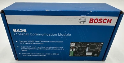 КОММУНИКАЦИОННЫЙ МОДУЛЬ BOSCH ETHERNET 10/100 B426 (mcf39) - Изображение 1 из 3