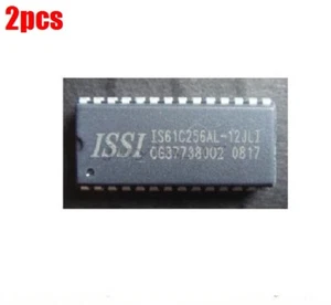 2Pcs IS61C256AH IS61C256AH-12J Sram 32KX8 Soj Ic New yi - Picture 1 of 2