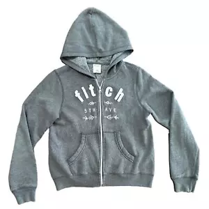 Abercrombie Kids New York 5th Ave Logo Hoodie Jacket, Girl's L(14)​​​​​​​ - Picture 1 of 4